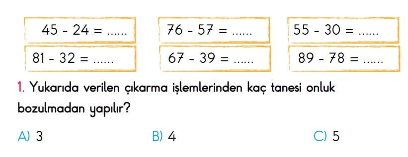 2. Sınıf Türkiye Geneli Ölçme ve Değerlendirme Sınavı 2