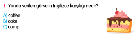 2.Sınıf Ekim Ayı Süreç İzleme Sınavı-2