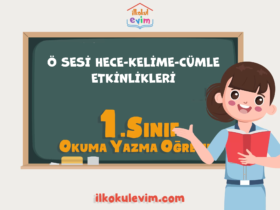 Ö Sesi Hece Kelime ve Cümle Etkinlikleri