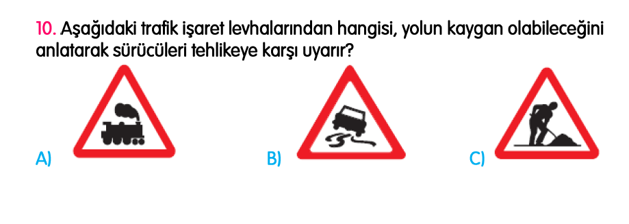 3. Sınıf Türkiye Geneli Kazanım Değerlendirme Sınavı 4