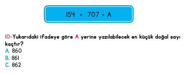 3. Sınıf İlkokul Evim Türkiye Geneli Süreç İzleme Sınavı 1