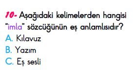 3. Sınıf İlkokul Evim Türkiye Geneli Süreç İzleme Sınavı 3