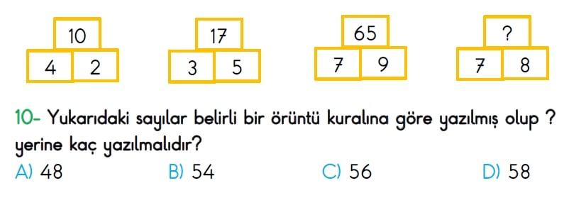 4. Sınıf Türkiye Geneli Ölçme ve Değerlendirme Sınavı 2