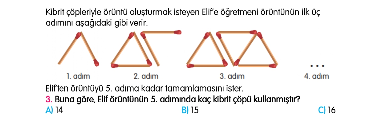 3.Sınıf 1-2-3-4. Hafta Tarama Sınavı