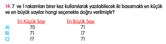 2.Sınıf Ekim Ayı Süreç İzleme Sınavı-2