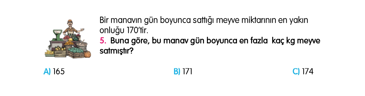 3.Sınıf 1-2-3-4. Hafta Tarama Sınavı