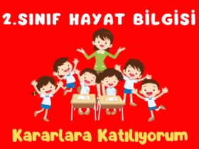 2.SINIF HAYAT BİLGİSİ KARARLARA KATILIYORUM