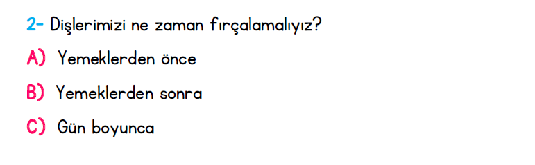 1. Sınıf Türkiye Geneli Kazanım Değerlendirme Sınavı 1