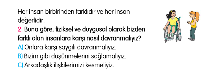 2. Sınıf Türkiye Geneli Kazanım Değerlendirme Sınavı 4