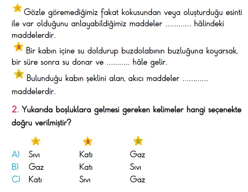 3. Sınıf Türkiye Geneli Ölçme ve Değerlendirme Sınavı 2