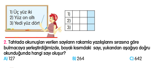 3.Sınıf Ekim Ayı Süreç İzleme Sınavı-2