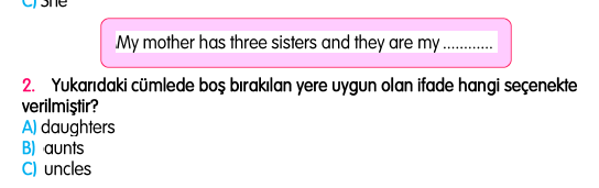 3.Sınıf Ekim Ayı Süreç İzleme Sınavı-2