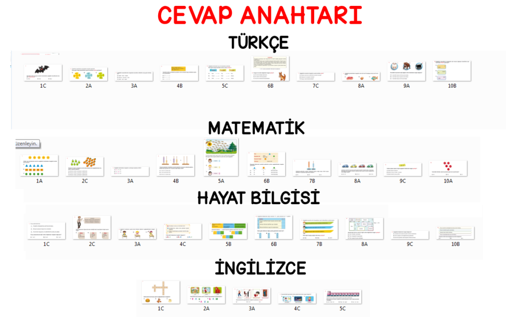 2. Sınıf Türkiye Geneli Deneme Sınavı