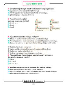 2. Sınıf Genel Tarama (PDF)