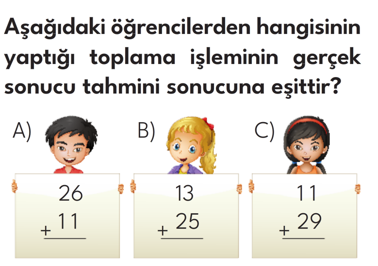 2.Sınıf 8. Hafta Değerlendirme Testi