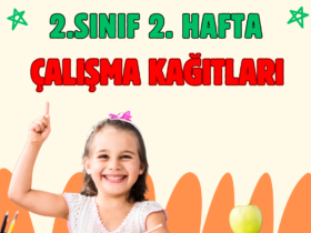 2.Sınıf 2.Hafta Çalışma Yaprakları