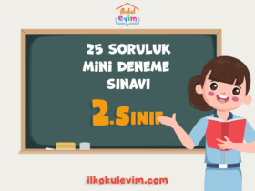 2.Sınıf 5. Hafta Mini Deneme Sınavı