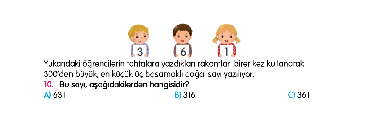 3.Sınıf 1-2-3-4. Hafta Tarama Sınavı