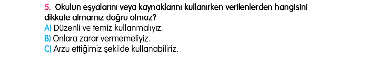 3.Sınıf 1-2-3-4. Hafta Tarama Sınavı