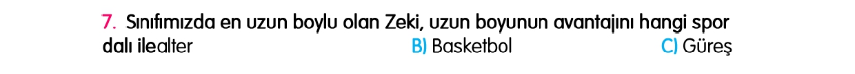 3.Sınıf 1-2-3-4. Hafta Tarama Sınavı