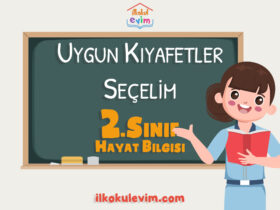 2. Sınıf Hayat Bilgisi Uygun Kıyafetler Seçelim Etkinliği 1