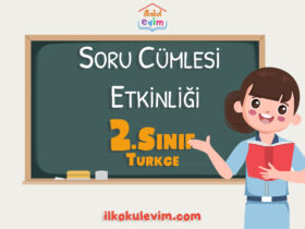 2. Sınıf Türkçe Soru Cümlesi Etkinliği 1