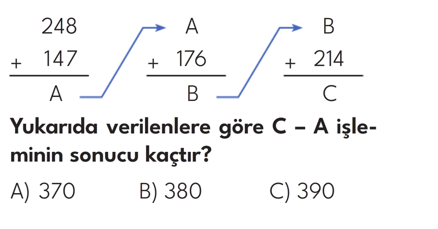 3.Sınıf 8. Hafta Değerlendirme Testi