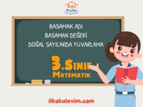 3.Sınıf Matematik Basamak Adı ve Değeri-Yuvarlama