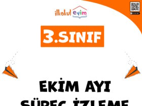 3. Sınıf İlkokul Evim Türkiye Geneli Süreç İzleme Sınavı 1