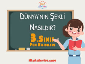 3. Sınıf Fen Bilimleri Dünya'nın Şekli Nasıldır?