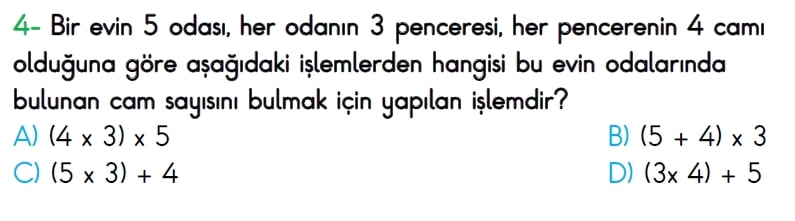 4. Sınıf Türkiye Geneli Ölçme ve Değerlendirme Sınavı 2