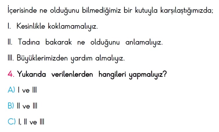 3. Sınıf Türkiye Geneli Ölçme ve Değerlendirme Sınavı 2