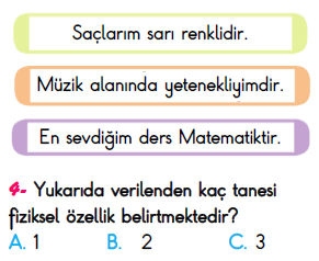 2. Sınıf İlkokul Evim Türkiye Geneli Süreç İzleme Sınavı 3