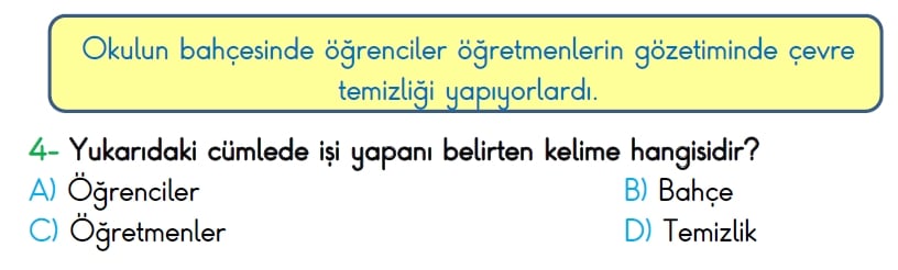 4. Sınıf Türkiye Geneli Ölçme ve Değerlendirme Sınavı 2