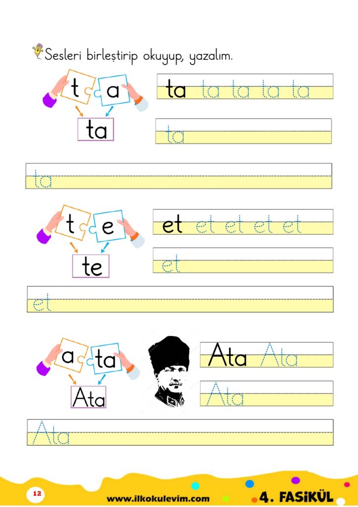 1. Sınıf T Sesi Fasikülü