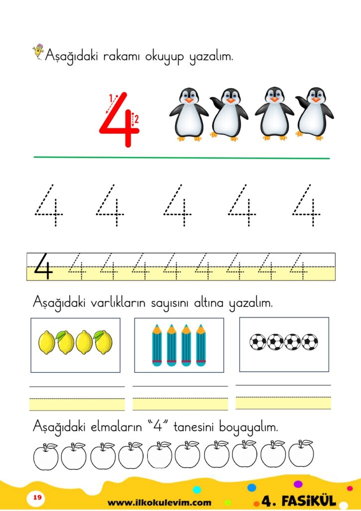 1. Sınıf T Sesi Fasikülü