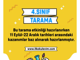 4. Sınıf Genel Tarama (PDF)