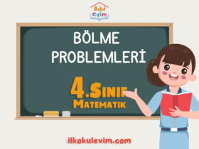 4.Sınıf Matematik Bölme Problemleri