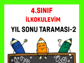 4. Sınıf Yıl Sonu Tarama-2