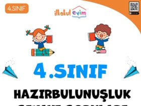 4.Sınıf 2024-2025 Eğitim-Öğretim Yılı Hazırbulunuşluk Soruları