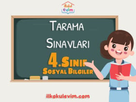 4. Sınıf Sosyal Bilgiler Tarama Sınavı 1