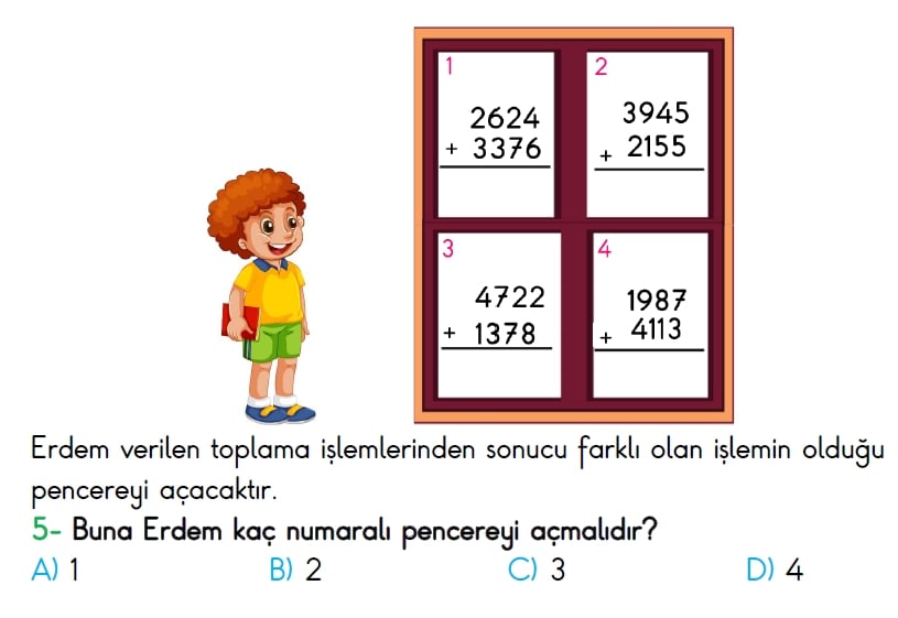 4. Sınıf Türkiye Geneli Ölçme ve Değerlendirme Sınavı 2