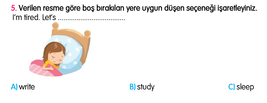 3. Sınıf Türkiye Geneli Kazanım Değerlendirme Sınavı 4