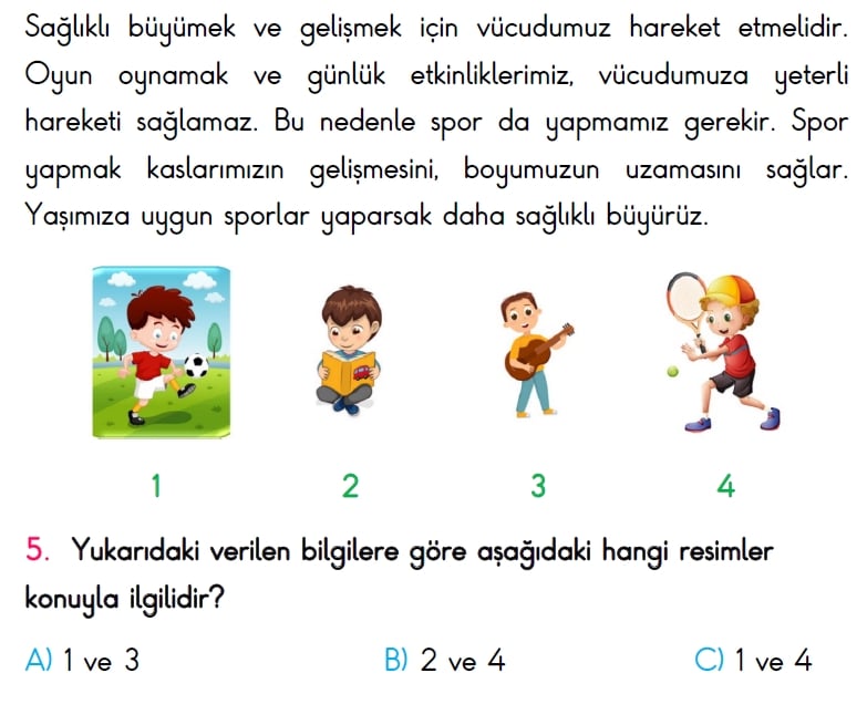 3. Sınıf Türkiye Geneli Ölçme ve Değerlendirme Sınavı 2