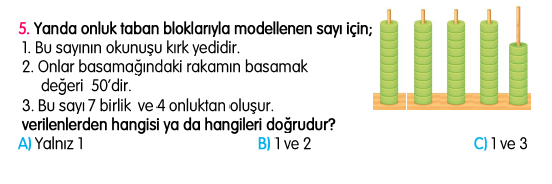 2.Sınıf Ekim Ayı Süreç İzleme Sınavı-2