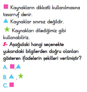 2. Sınıf İlkokul Evim Türkiye Geneli Süreç İzleme Sınavı 3