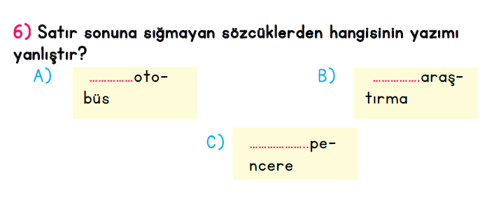 2. Sınıf İlkokul Evim Türkiye Geneli Süreç İzleme Sınavı 1