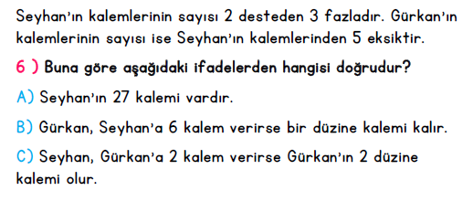 2. Sınıf İlkokul Evim Türkiye Geneli Süreç İzleme Sınavı 1