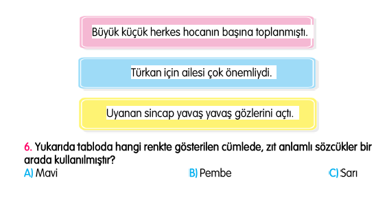 2.Sınıf Ekim Ayı Süreç İzleme Sınavı-2