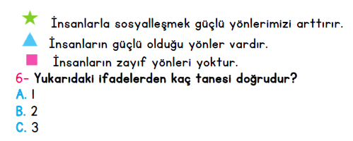 3. Sınıf İlkokul Evim Türkiye Geneli Süreç İzleme Sınavı 1